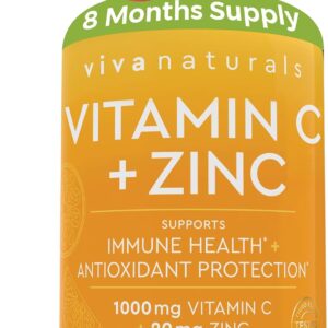 ویتامین C با زینک ویوا نچرالز | Viva Naturals مدل 3051