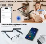 عینک هوشمند بلوتوث Azonee مدل FEISEDY G2835 | Smart Bluetooth Glasses