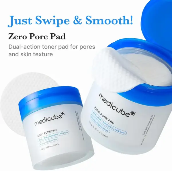 پد تونر پیلینگ مدیک کیوب Zero Pore Pads 2.0 | Medicube