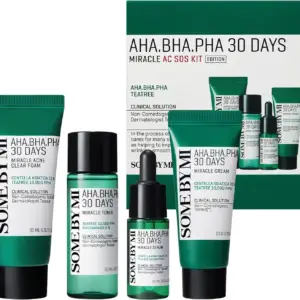 کیت مراقبت روزانه AHA BHA PHA 30 روزه سری AC SOS | Some By Mi