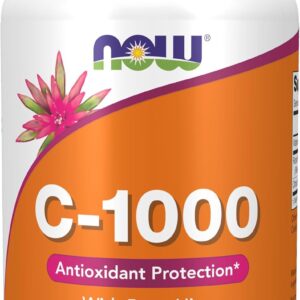 ویتامین C 1000 NOW | NOW Foods ویتامین C-1000 با رز هیپس 250 عددی