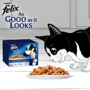 غذای مرطوب گربه پورینا فلیکس | Purina Felix Doubly Delicious Ocean Menu (85g x 12)