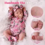 عروسک بیبی رایبورن BABESIDE مدل RSG002CGWA-TC3 | BABESIDE Baby Doll 20 inch