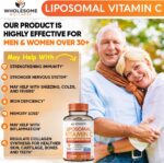 ویتامین C لیپوزومال 1500mg واتلسنولنس | Wholesome Wellness | کپسول 200 عددی