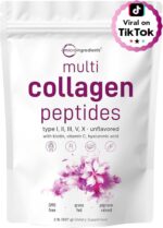 پودر پپتید کلاژن چندگانه میکرو اینجردینتس | Micro Ingredients Multi Collagen Peptides