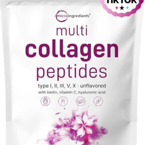 پودر پپتید کلاژن چندگانه میکرو اینجردینتس | Micro Ingredients Multi Collagen Peptides