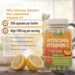 ویتامین C لیپوسومی DACHA 1700mg | تقویت ایمنی و کلاژن