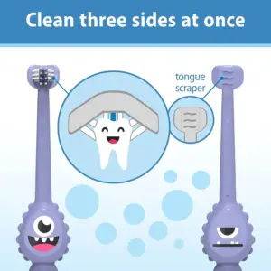 مسواک کودک دکتر براون ToothScrubber | Dr. Brown's مدل HG094