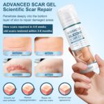 Mitgary ژل/کرم سیلیکونی درمان جای زخم و ترک پوست | Advanced Scar Cream 1.7 oz