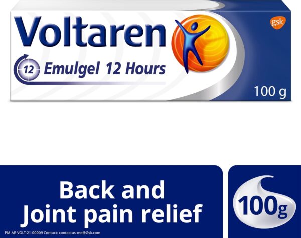 ولتارِن ژل 12 ساعته درد کمر و مفصل | Voltaren Gel 12 Hour 100G
