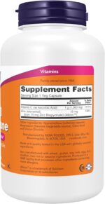 ویتامین C 1000 زینک نو | NOW Vitamin C-1000 with Zinc | 180 کپسول