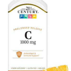 ویتامین C 1000 میلی‌گرم 21st Century رهاسازی ممتد | 110 کپسلت