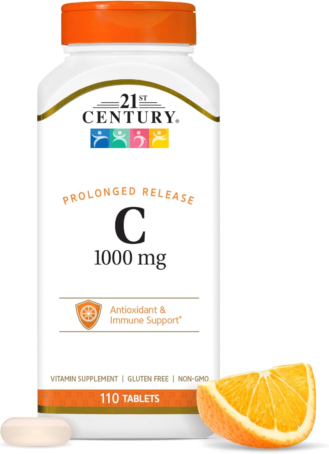 ویتامین C 1000 میلیگرم 21st Century رهاسازی ممتد | 110 کپسلت - Image 1 ویتامین C 1000 میلیگرم 21st Century رهاسازی ممتد | 110 کپسلت