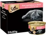 غذای گربه کنسروی شِبا تیونا و سالمون | Sheba Tuna & Salmon