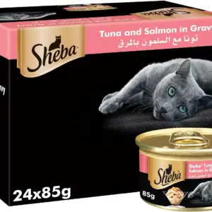 غذای گربه کنسروی شِبا تیونا و سالمون | Sheba Tuna & Salmon