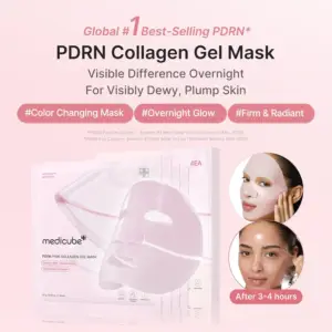 ماسک ژله‌ای شب مدیکوبه سالمن DNA PDRN | Medicube Salmon DNA PDRN Pink Collagen Jelly Gel Mask