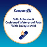 پد درمان زگیل کف پا سالیسیلیک Compound W مدل One Step | 20 عدد