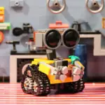 ست مدل ربات WALL-E با لگوهای ساختمانی ABS (رنگ ترکیبی)