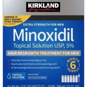 درمان رویش مجدد مو 6 عددی | 6-Piece Minoxidil Hair Regrowth Treatment