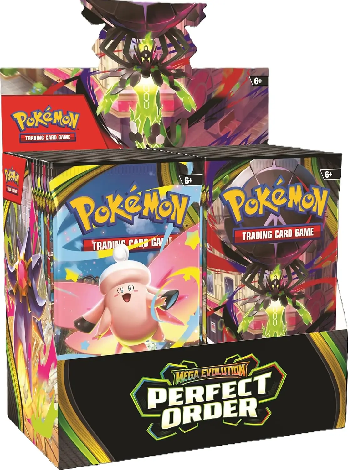 پوکمون TCG | Mega Evolution—Perfect Order | باکس نمایشی 36 پکی - Image 1 پوکمون TCG | Mega Evolution—Perfect Order | باکس نمایشی 36 پکی