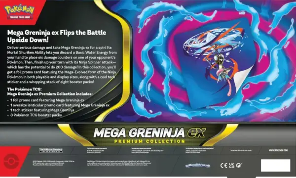 پوکمون TCG مگا گرنینجا ex پرمیوم کالکشن | Pokémon