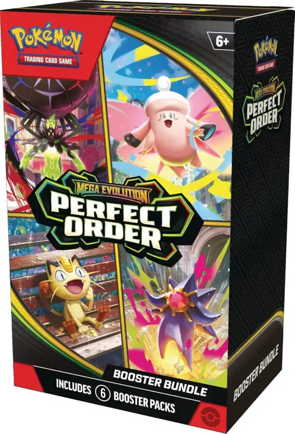 باندل پوسترهای Pokémon TCG: Perfect Order | Perfect Order Booster Bundle 6 عددی