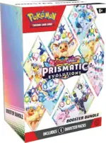 پک باندل کارت پوکمون پرزماتیک اوج | Pokémon TCG: Scarlet & Violet—Prismatic Evolutions