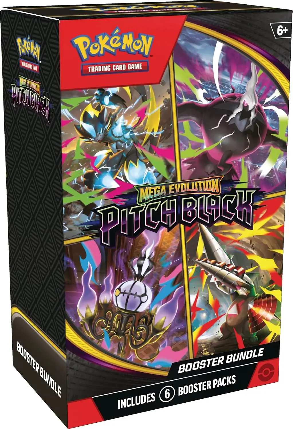 پک باندل پوکمون تیسیجی | Mega Evolution—Pitch Black - Image 1 پک باندل پوکمون تیسیجی | Mega Evolution—Pitch Black