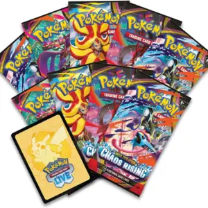 جعبه Elite Trainer Box پوکمون TCG مدل Chaos Rising | Mega Evolution Chaos Rising