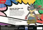 پوکمون تی‌سی‌جی Mega Evolution—Ascended Heroes | مجموعه پوستر پریمیوم Mega Lucario | Pokémon