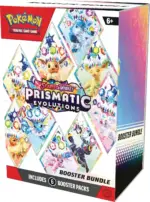 پک باندل کارت پوکمون پرزماتیک اوج | Pokémon TCG: Scarlet & Violet—Prismatic Evolutions