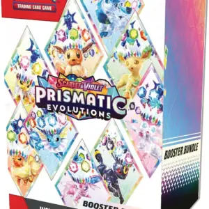 پک باندل کارت پوکمون پرزماتیک اوج | Pokémon TCG: Scarlet & Violet—Prismatic Evolutions