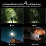 چراغ قوه دستی فیلیپس مدل SFL1153 | Philips Torch Camping Light