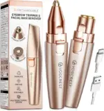 اصلاح ابرو و موهای صورت شارژی VG VOGCREST مدل VG-102 | تیغ 2 در 1