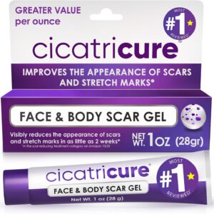 ژل اسکار سیکاتریکور | Cicatricure Face & Body Scar Gel