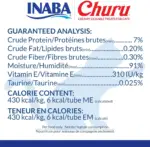 اینابا | INABA چوروی کرمی گربه گرانول‌Free با مرغ و خرچ | Churu Chicken with Crab