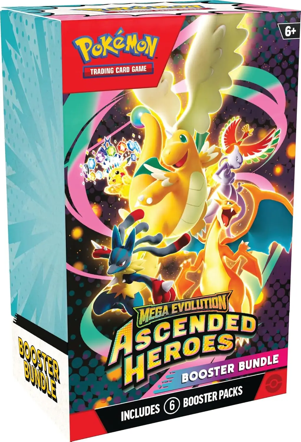 پوکمون TCG | Mega Evolution—Ascended Heroes | پک ۶ تایی - Image 1 پوکمون TCG | Mega Evolution—Ascended Heroes | پک ۶ تایی