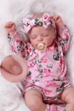 عروسک بیبی رایبورن BABESIDE مدل RSG002CGWA-TC3 | BABESIDE Baby Doll 20 inch