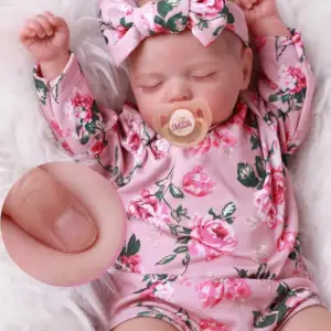 عروسک بیبی رایبورن BABESIDE مدل RSG002CGWA-TC3 | BABESIDE Baby Doll 20 inch