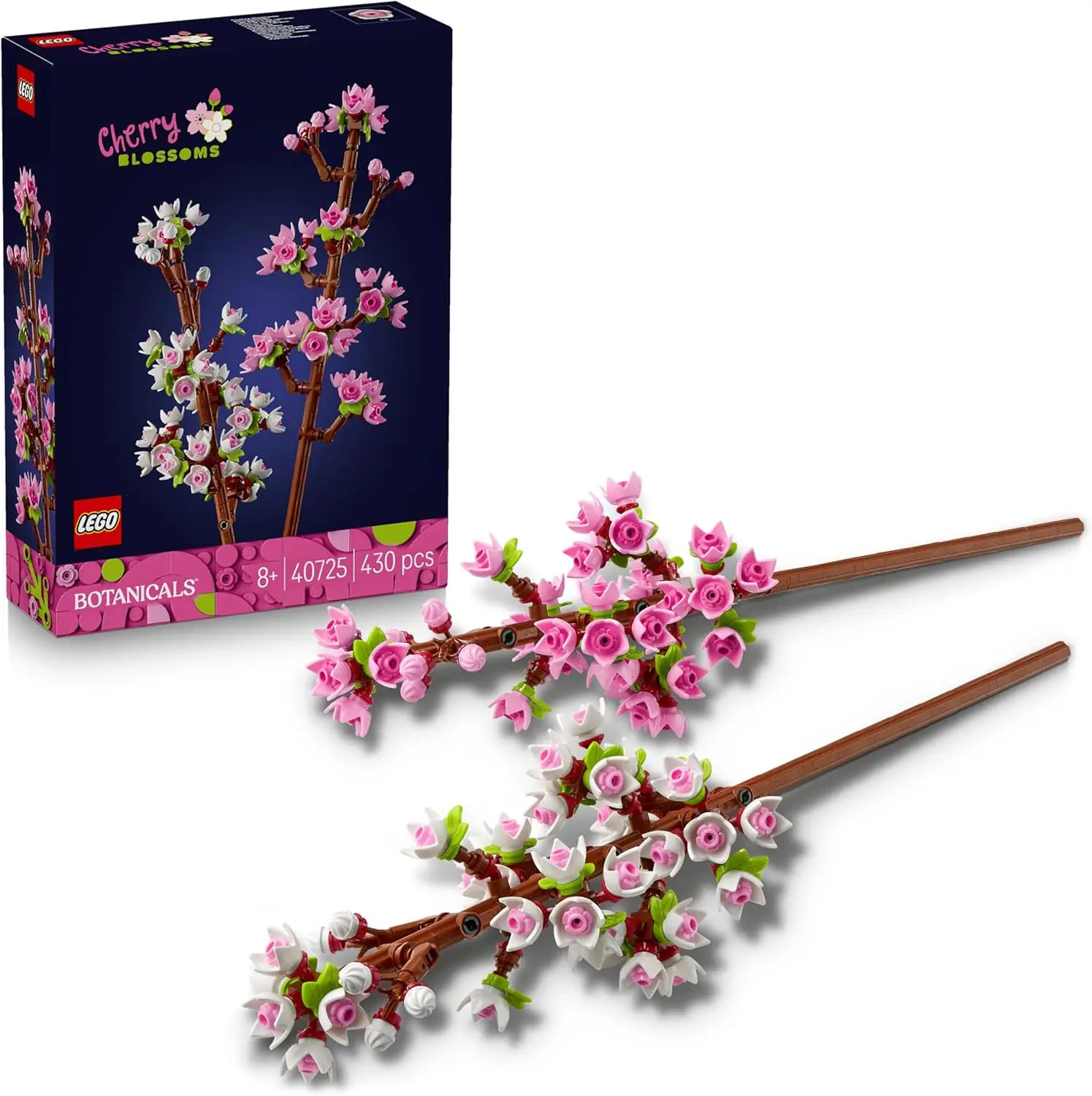 لگو بوتانیکالز شکوفه گیلاس مدل 40725 | LEGO Cherry Blossoms - Image 1 لگو بوتانیکالز شکوفه گیلاس مدل 40725 | LEGO Cherry Blossoms