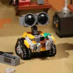 ست مدل ربات WALL-E با لگوهای ساختمانی ABS (رنگ ترکیبی)