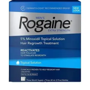 ماینوکسیدیل مردانه راگاین Rogaine Extra Strength 3X محلول 60 میلی‌لیتر | Rogaine Men's Extra Strength Solution 3X60ml