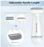 بیو درما استمپ میکرونیدل 0.25mm | Bio Adjustable Dermal Stamp Microneedle Stamp Microneedle Skin Pen - تصویر 3