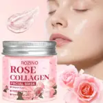 ماسک روز و شب کلاژن رزینو با رایحه رز ۵۰ گرم