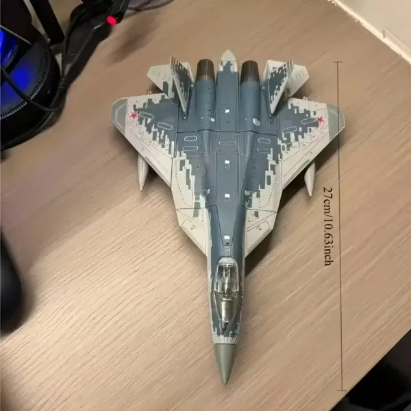 کیت مدل هواپیما SU-57S برای دکوراسیون منزل