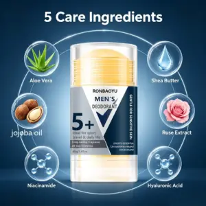 استیک دئودورانت مردانه آلوئه‌ورا و روغن نارگیل