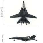 کیت مدل پلاستیکی جنگنده F-14 تامکت 1:72