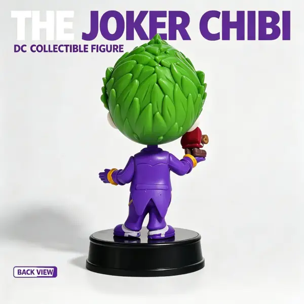 فیگور دست‌ساز جاکر بنفش طرح دلقک برای دکور هالووین