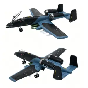 ماکت هواپیمای جنگنده A-10 مقیاس 1:72 با پایه نمایش