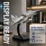 ماکت هواپیمای F-15 در مقیاس 1:72 با پایه (مدل مونتاژی)
